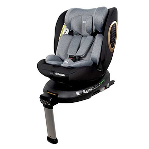 חדש בישראל ! כיסא בטיחות AY819 בתקן I-SIZE מסתובב 360º(אפור) מבית BabySafe בייבי סייף