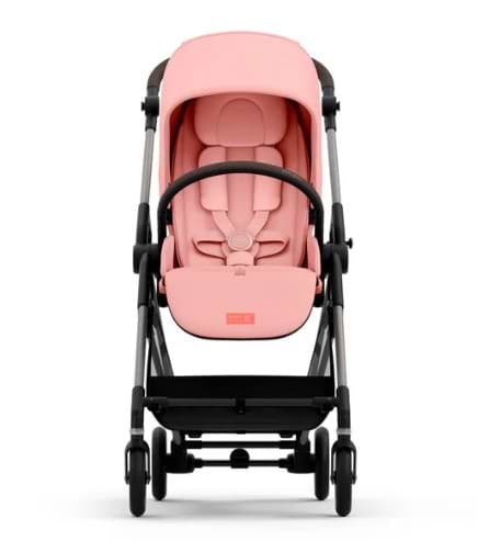 עגלת תינוק Cybex משולבת Melio 2 בצבע ורוד Hibiscus