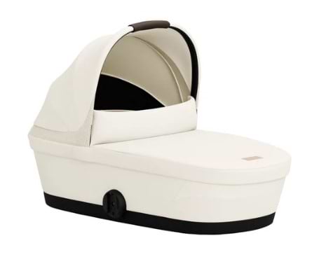עגלת תינוק Cybex משולבת Melio 2 בצבע לבן כותנה