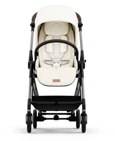 עגלת תינוק Cybex משולבת Melio 2 בצבע לבן כותנה