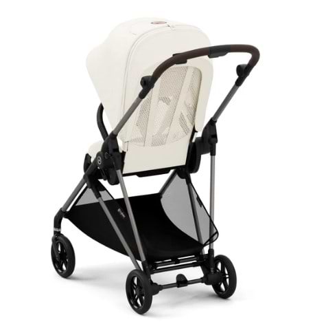עגלת תינוק Cybex משולבת Melio 2 בצבע לבן כותנה