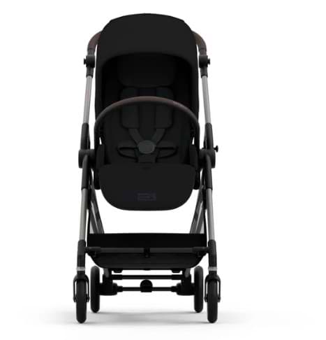 עגלת תינוק Cybex משולבת Melio 2 בצבע שחור Moon