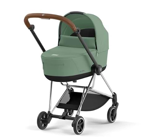 עגלת תינוק Cybex Mios 3 כרום חום עם צבעי פסטל
