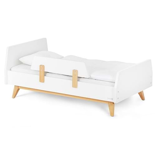 מיטת מעבר קרוליין לבן/עץ – Caroline Toddler Bed White/Wood 130×70 cm