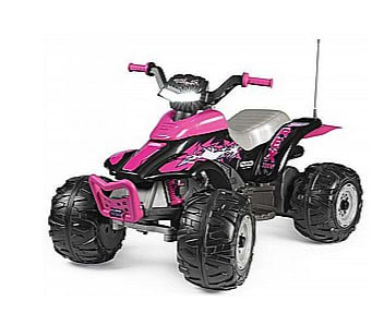 טרקטורון קורל W330 ורוד PEG PEREGO 12V