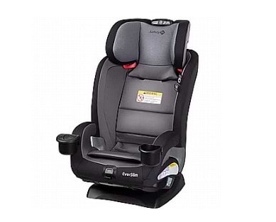 כיסא בטיחות משולב בוסטר מדגם EVERSLIM DLX בצבע אפור-ג'ינס