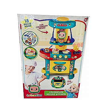 קוקו מלון מטבח ענק + 18 אביזרים-Cocomelon