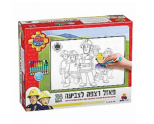 פאזל רצפה לצביעה – סמי הכבאי