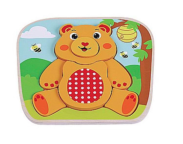 פאזל הרכבה דובי pit toys