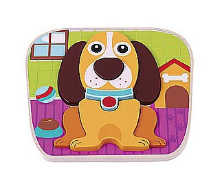 פאזל הרכבה כלב pit toys