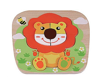 פאזל הרכבה אריה pit toys