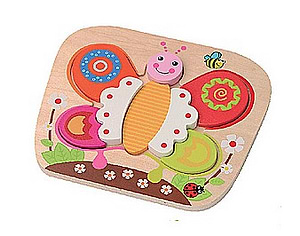 פאזל הרכבה פרפר pit toys
