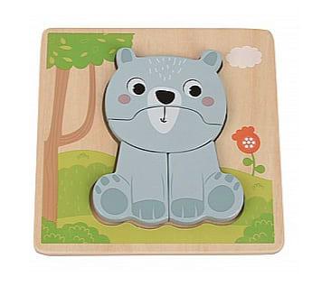 מיני פאזל דב pit toys