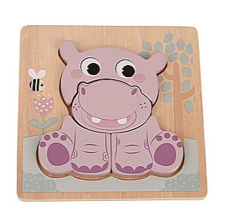 מיני פאזל היפופוטם pit toys