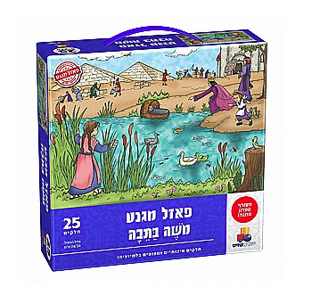 פאזל מגנט - משה בתבה - ישראטויס