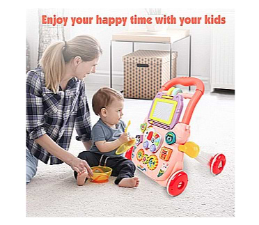 הליכון 2 ב-1 לתינוק- mysic walker