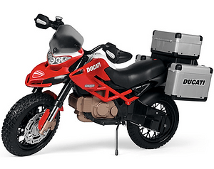 אופנוע לילדים דוקטי אנדורו 12V Peg perego