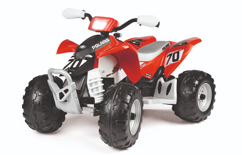 טרקטורון ממונע לילדים - אווטלו 330 12V אדום Peg perego