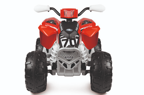 טרקטורון ממונע לילדים - אווטלו 330 12V אדום Peg perego