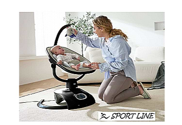 נדנדה חשמלית חדשה מפוארת דגם JIGGLE מבית SPORT-LINE- שחור