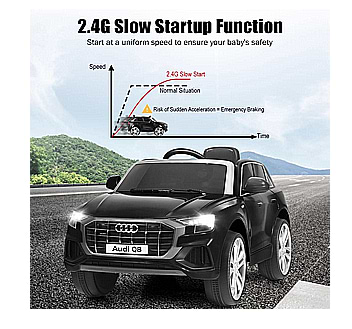 ג'יפ אאודי Q8 דגם מפואר מצבר 12V