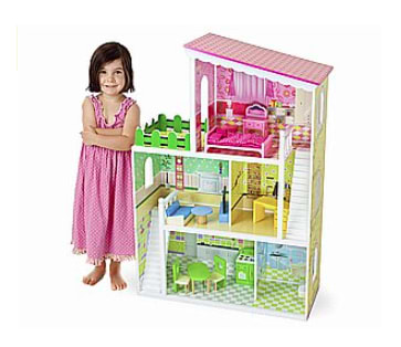 בית בובות ענק כולל אביזרים Bgifts