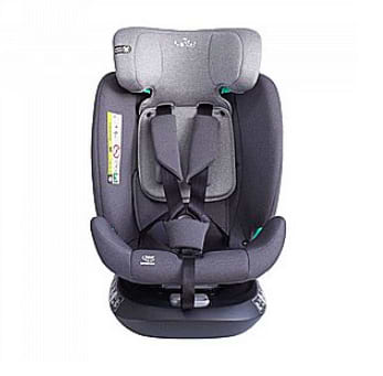 כיסא בטיחות בתקן G409 I-SIZE מסתובב 360º מבית BabySafe + כולל גגון רחב