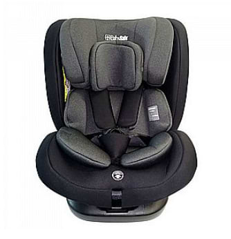 כיסא בטיחות בתקן I-SIZE מסתובב 360º מבית BabySafe (שחור)