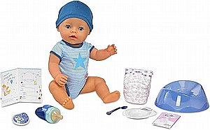 Baby Born Interactive Boy Doll-בובת תינוק ענקית אינטרקטיבית