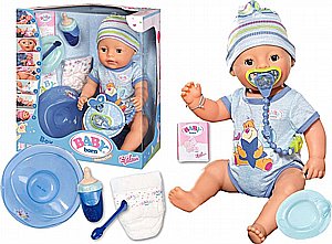 Baby Born Interactive Boy Doll-בובת תינוק ענקית אינטרקטיבית