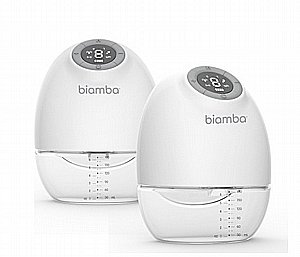 Biamba pump pro new - ביאמבה פאמפ פרו ניו משאבת חלב זוגית 2 יחידות