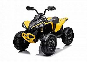 טרקטורון קאן אם מקורי ! מצבר 12V עם שלט CAN AM RENEGEDE - צבע ב'ז