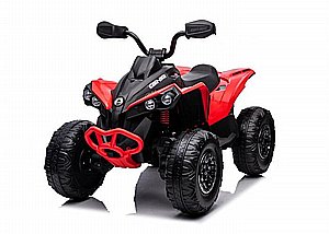 טרקטורון קאן אם מקורי ! מצבר 12V עם שלט CAN AM RENEGEDE - צבע ב'ז