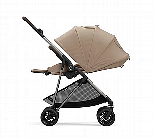 עגלת תינוק משולבת Melio 2 Almond Beige- סייבקס מליו