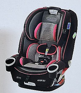 כיסא בטיחות 4EVER DLX צבע ורוד