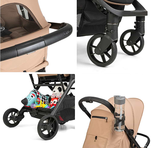 טיולון Cinco החדש מבית Sportline בצבע אפור חום סינקו
