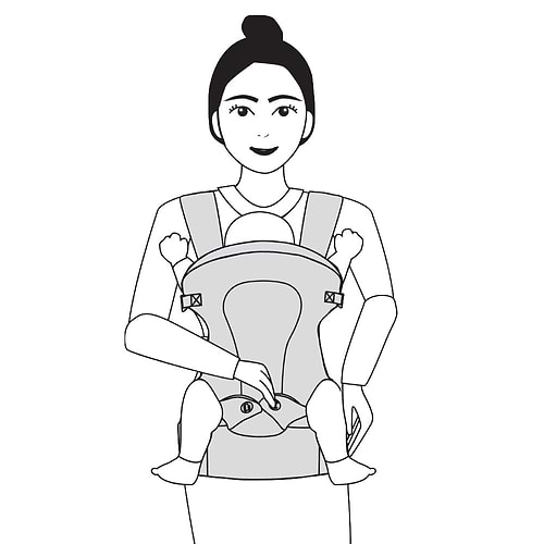 מנשא לתינוק 4 ב-1 הארט ביט - ™HeartBeat