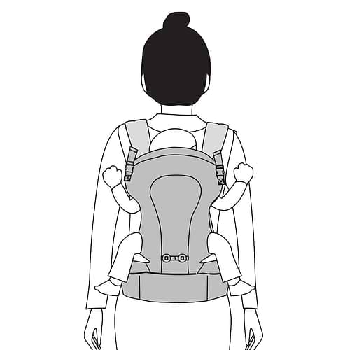 מנשא לתינוק 4 ב-1 הארט ביט - ™HeartBeat