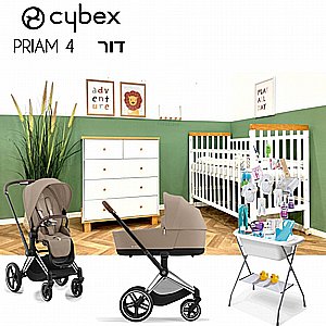 חבילת Cybex מושלמת-דור-סייבקס פריאם Priam 4