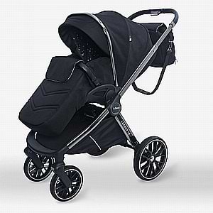 חדש בישראל! עגלת LEGACY lX הכוללת 5 חלקים-אינפנטי בצבע שחור מלא