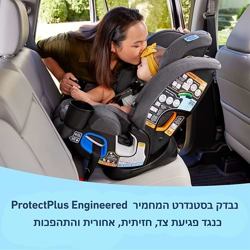 כסא בטיחות 5ב1 במהדורה צרה מלידה עד 54 קג דגם 4Ever DLX Grad 5in1 Slim