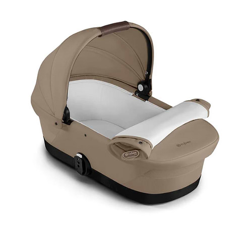 עגלת תינוק לתאומים / אחים Gazelle S2 בז' Almond Beige