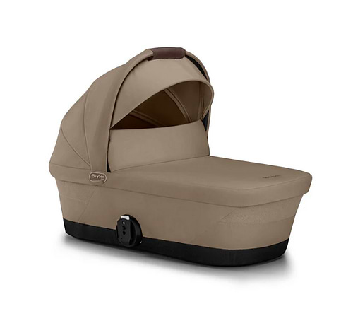 עגלת תינוק לתאומים / אחים Gazelle S2 בז' Almond Beige