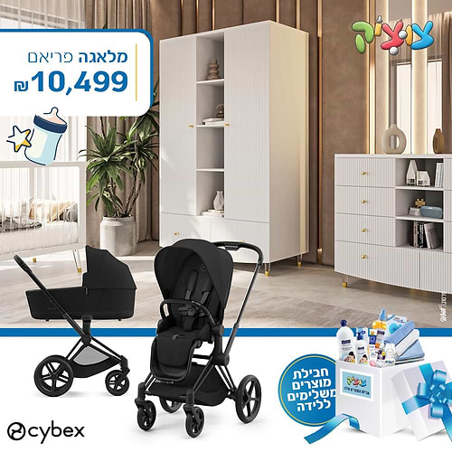 חבילת Cybex מושלמת-סייבקס -מלאגה-פריאם Priam 4