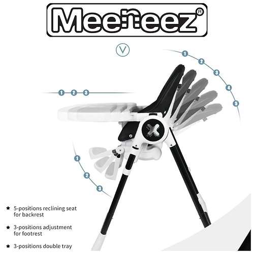 כסא אוכל MEENEEZ- שמנת