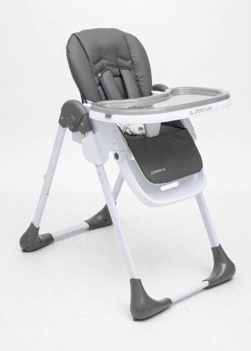 כיסא אוכל COMODO שחור XL Sport Line- קומודו xl אקסל-שמנת