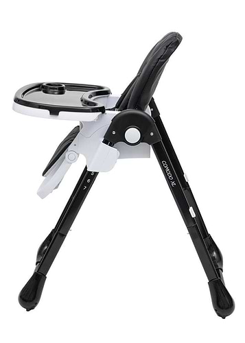 כיסא אוכל COMODO שחור XL Sport Line- קומודו xl אקסל-שמנת