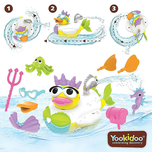 ברווז בת הים JET לאמבטיה YOOKIDOO