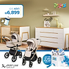 חבילת Sport line מושלמת-רומא-ספורט ליין- novoאולטרה 2025 בצבע שמנת/בז'