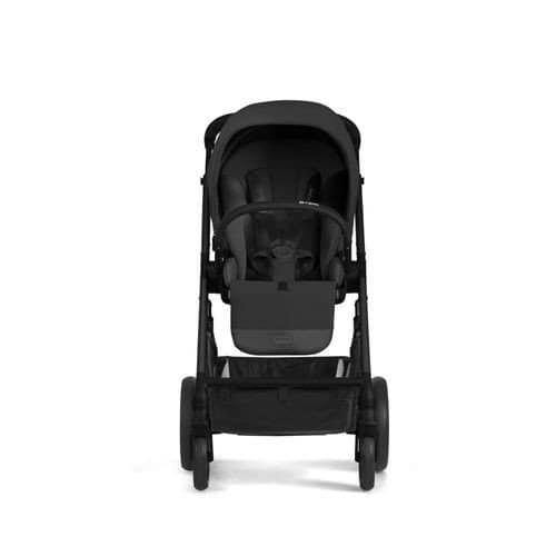 עגלת תינוק משולבת 2 חלקים- טיולון ואמבטיה- Balios S4- בליוס לבן שלד שחור ידית שחור